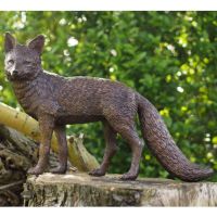 Bronzefigur Fuchs