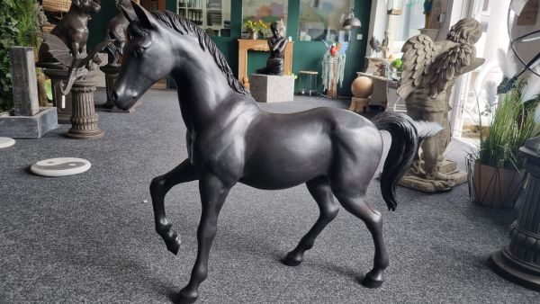 Bronzefigur Pferd, klein, "Black Ediition"