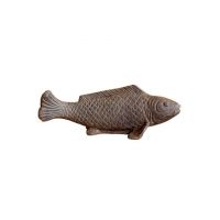 Fisch auf Sockel - Original von Vidroflor
