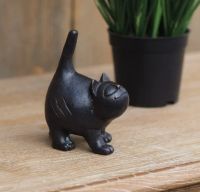 Bronzefigur kleine Katze 1