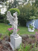 Gartenfigur Engelfrau stehend "SHEKINAH", Steinguss - Original von Vidroflor