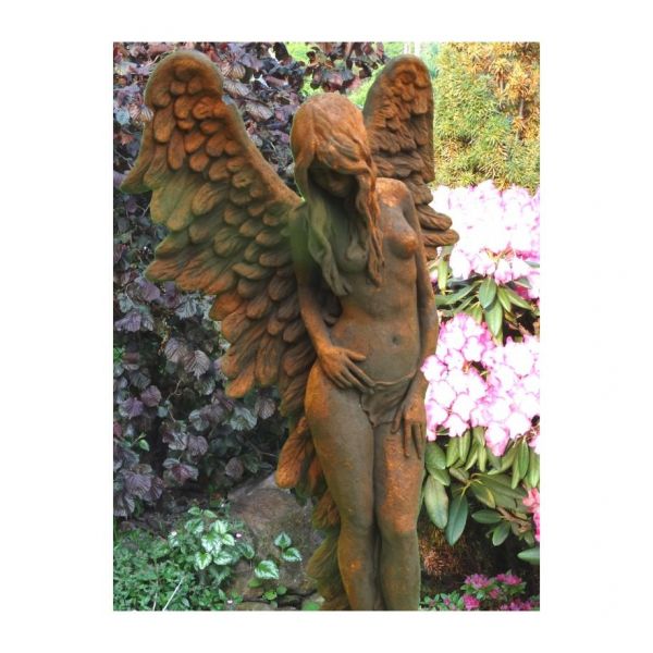 Gartenfigur Engelfrau stehend "SHEKINAH", Edition Oxid - Original von Vidroflor