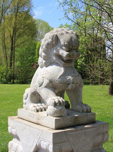 Gartenstatuen & Skulpturen - Löwe