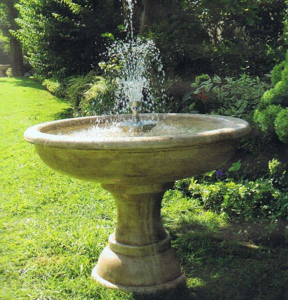 Springbrunnen Komplettsystem Lazise in Ausführung "Tufo" Made in Italy