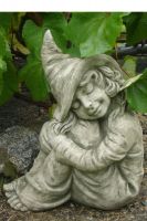 Gartenfigur "HAZEL", kleine Hexe, © by Fiona Scott - Original von Vidroflor