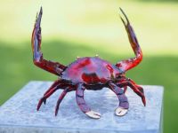Bronzefigur Krabbe