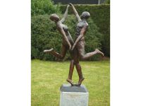 Bronzefigur Modernes Tanzpaar
