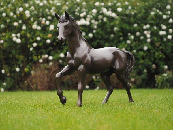 Bronzefigur Pferd