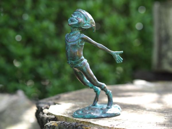 Bronzefigur Pixi