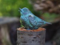 Bronzefigur kleiner Vogel 2