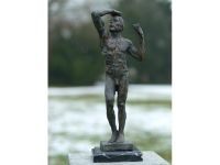 Bronzefigur Skulptur Mann Rodin 45 cm