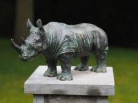 Bronzefigur Rhino