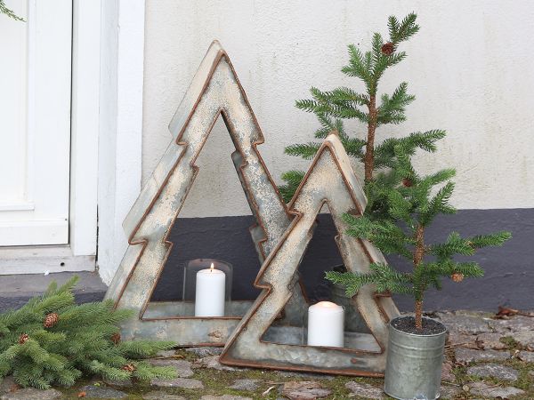Weihnachtsbaum mit Kerzenhalter von Chic Antique