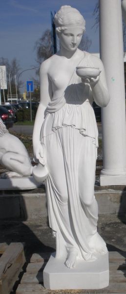Gartenfigur Statue Ebe