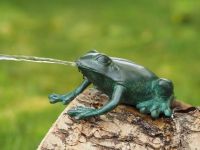 Bronzefigur Frosch klein 2, Wasserspeier