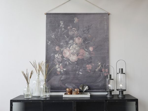Leinwandbild zum Aufhängen mit Blumendruck Variante 1g von Chic Antique
